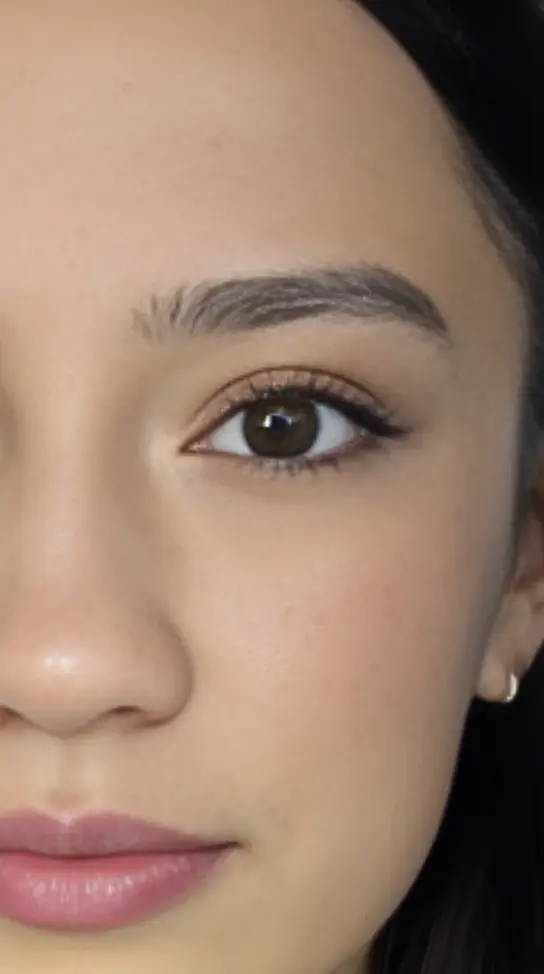 Marcela Cenușa, premier brow specialist in Chișinău, providing professional lamination, tinting, and natural styling.